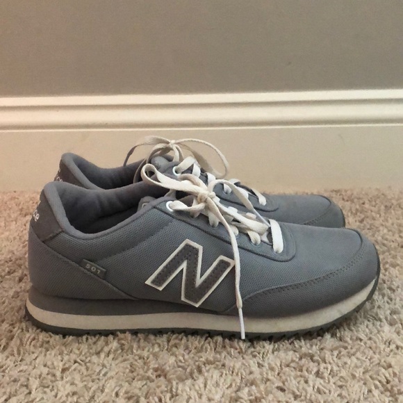 Gray New Balance Tennis Shoes - Picture 2 of 4